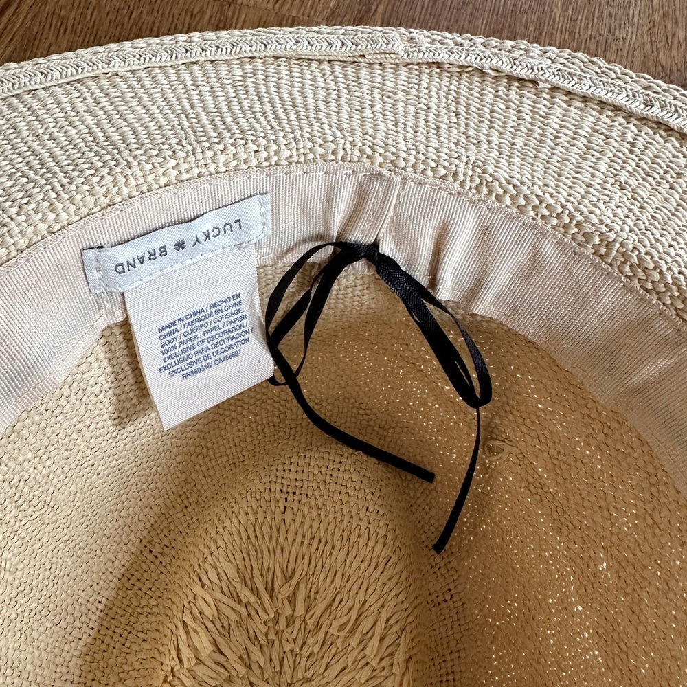 Lucky Brand Paper Straw Sun Hat - Picture 5 of 6